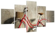 Tablou cu bicicletă (125x70 cm), în 40 de alte dimensiuni noi