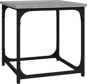 vidaXL Măsuță laterală, sonoma gri, 40x40x40 cm, lemn prelucrat