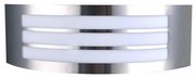 Aplică de exterior 1xE27/14W/230V IP44 crom mat