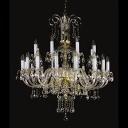 Candelabru XXL cu 24 brate Cristal Bohemia Exclusive ROMA XXIV.