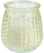 Lumânare repelentă Citronella, galbenă, 160 g, 10 x 10 cm