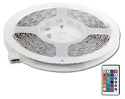 Bandă LED RGB 5 m LED/72W/230V Ecolite DX-SMD5050-RGB/5M + telecomandă