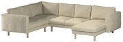 Husă pentru canapea de colț Norsborg cu 5 locuri și șezlong Norsborg