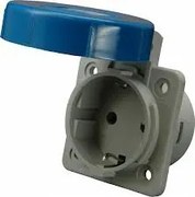 Priza incastrata monofazata 16A 250V IP67 VZG 16S SEZ 34-371