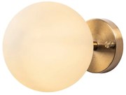 Aplică de perete albă/în culoarea bronz ø 15 cm Atmaca – Opviq lights