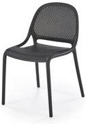 Scaun plastic K532 negru