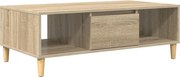 vidaXL Masă de cafea Stejar Sonoma 102 x 55 x 35 cm Lemn compozit