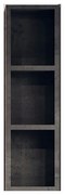 Dulapior suspendat deschis cu polite, Kolpasan, Naomi, 70 cm, dark concrete