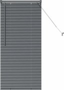 vidaXL Jaluzele venetiene Manual Gri închis 130 x 55 cm Aluminiu
