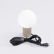 Lampă de masă Sollux SL.1746 HALO 1xG9/8W/230V d. 12 cm bej