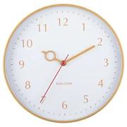 Karlsson 5992YE ceas de perete design galben,diametru 30 cm