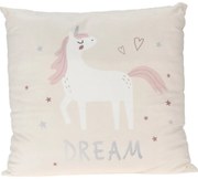 Pernă pentru copii Unicorn dream alb, 40 x 40  cm