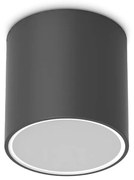 Plafoniera Exterior Techo pl1 round d15, Protectie IP54, Negru