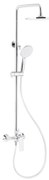 Set de duș cu baterie KFA Armatura 4426-910-00 AGAT alamă