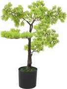 vidaXL Bonsai chiparos artificial cu ghiveci, verde, 60 cm