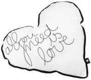 Perna alba din bumbac ALL YOU NEED IS LOVE