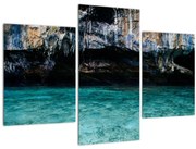 Tablou cu apă și stâci (90x60 cm)