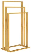 Deuba Suport pentru prosoape din bambus 40x24x82 cm