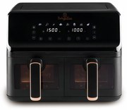 Friteuza cu aer cald dubla, airfryer 4.1 + 4.1 Black Rose Berlinger Haus BH 9469