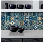 Set 9 autocolante perete Ambiance Dizier, 15 x 15 cm