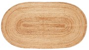 Covor din iută natural 100x200 cm Sage – Hübsch