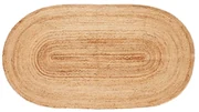 Covor din iută natural 100x200 cm Sage – Hübsch