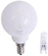 Bec economic E14 MINI GLOBE 28W, 2700K+G9 11268 GL
