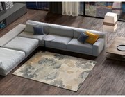Covor gri/bej 140x200 cm Flores Sunset – Universal