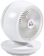 HOMCOM Ventilator cu Oscilare 70° și Înclinare 90°, 3 Viteze, Flux Aer Puternic, Design Modern | Aosom Romania