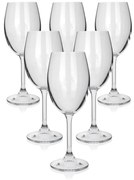 Set de 6 pahare de vin alb BanquetLEONA, 340 ml