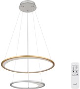 Lustră LED dimabilă pe cablu Globo 67333-44H UMBRA LED/40W/230V + telecomandă