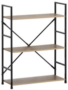 Raft GD-223 OAK Stor, 3 etajere, 58,5 x 23,5 x80,5 cm, 3 etaje