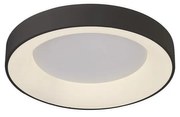 Plafoniera LED inteligenta design circular NISEKO II Black 38cm