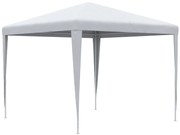 Outsunny Foisor de Grădină 3x3 Impermeabil pentru Petreceri Cadru Oțel Exterior Interior 2.7x2.7m Alb | Aosom Romania