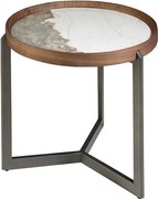 Masuta laterala deosebita design LUX Walnut-Marble