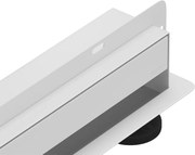 Mexen Flat Wall scurgere liniară de perete 2în1 120 cm, alb - 1230120
