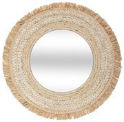 Oglinda rotunda, suspendata CELIA, 68 cm