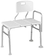 Ridder - Scaun pentru cadă cu mâner, 70 x 63 cm, alb