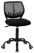 Scaun Birou Copii Mesh Barn Negru