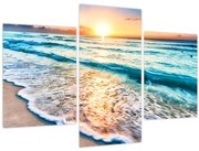 Tablou - Plaja de la mare (90x60 cm)