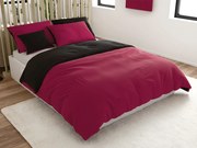 Lenjerie de pat din bumbac MONOCROMATA visiniu Dimensiune lenjerie de pat: 70 x 90 cm | 140 x 200 cm