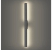 Brilagi - Aplica LED de exterior LUNA, 24 W, 230 V, 4000 K, IP65, antracit