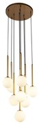 Lustra cu 9 pendule design decorativ modern Belle
