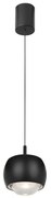 Pendul LED design modern ROLLER negru