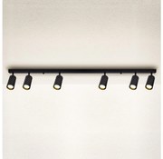 Brilagi - Spot LED reglabil SELE 6xGU10/6,5W/230V negru