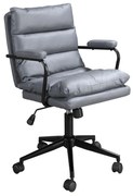 Scaun de birou pivotant design LUX Grey