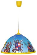 Lustră copii pe cablu KNIGHT 1xE27/15W/230V