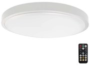 Plafonieră LED cu senzor pentru baie LED/24W/230V 3000K IP44 alb