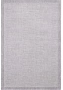 Covor gri din lână 160x240 cm Linea – Agnella