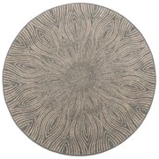 Covor lana rotund Nasto popiel grey Selectează mărime: 133 X 133